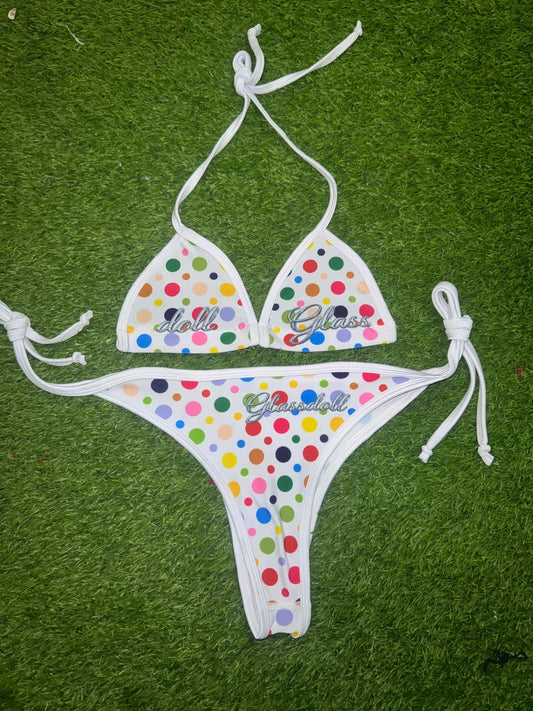 2 Piece Chrome Doll swimsuit